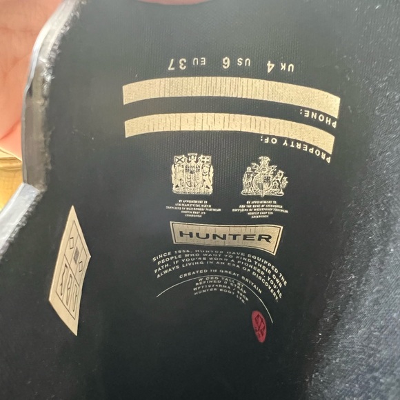 HUNTER Adjustable Tall Rain Boots - Picture 5 of 6